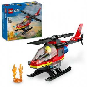 LE60411 CITY FIRE RESCUE HELICOPTER
