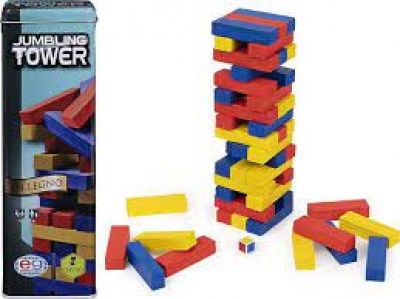 DRUSTVENE IGRE JUMBLING TOWER